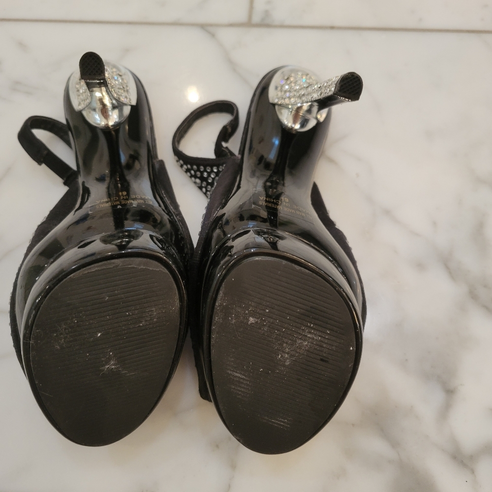 2 for $20 Frederick's rhinestone high heels - Picture 6 of 6